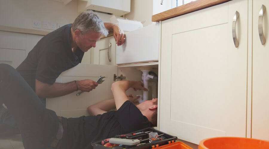 Professional burst pipe repair services in Buna, TX